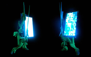 Illustration for article titled Behold, the future's bioluminescent billboards